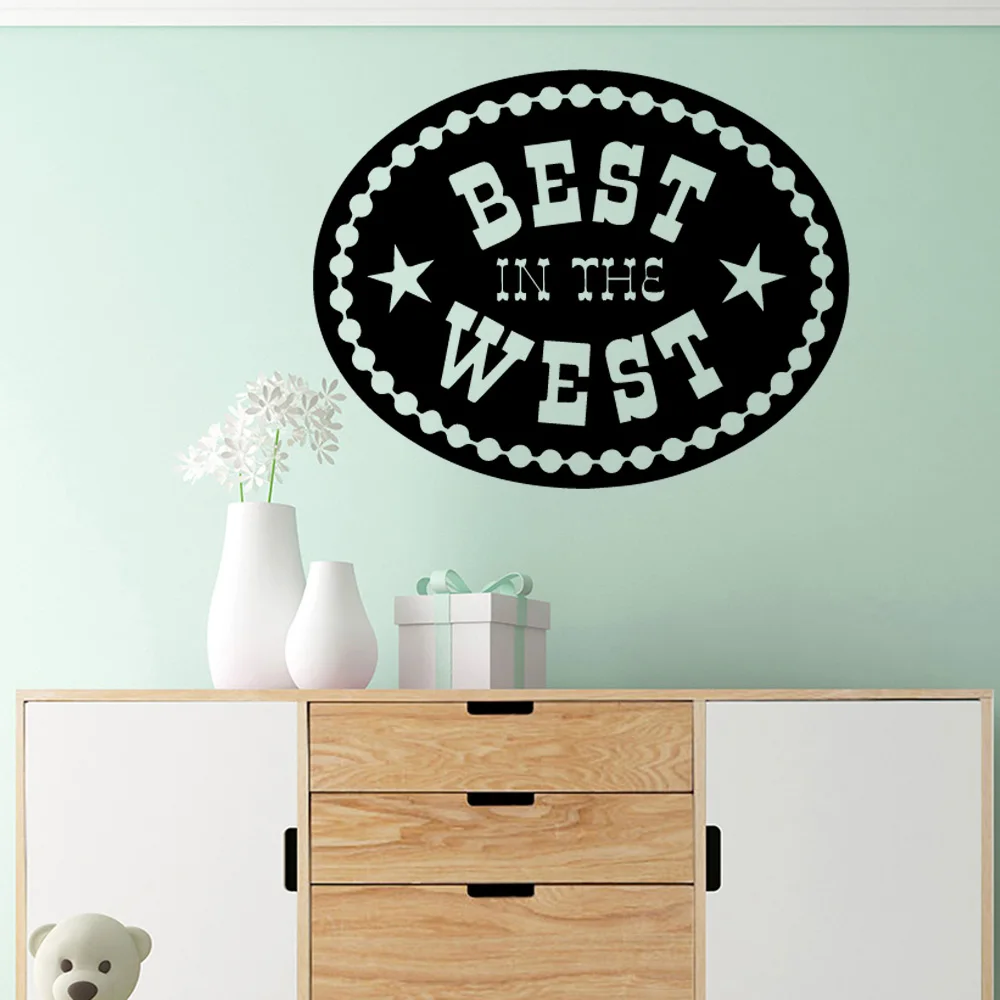 Us 1 81 20 Off Vinyl Decals Best In West Stickers Home Decoration Nordic Style For Kids Rooms Decor Accessories Murals Wall Us 1 81 20 Off Vinyl Decals Best In West Stickers Home Decoration Nordic Style For Kids Rooms Decor Accessories Murals Wall