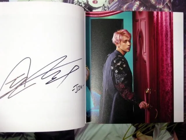 Bangtan Boys autographed 2-й альбом WINGS CD+ Фотокнига Корейская версия 10, 01