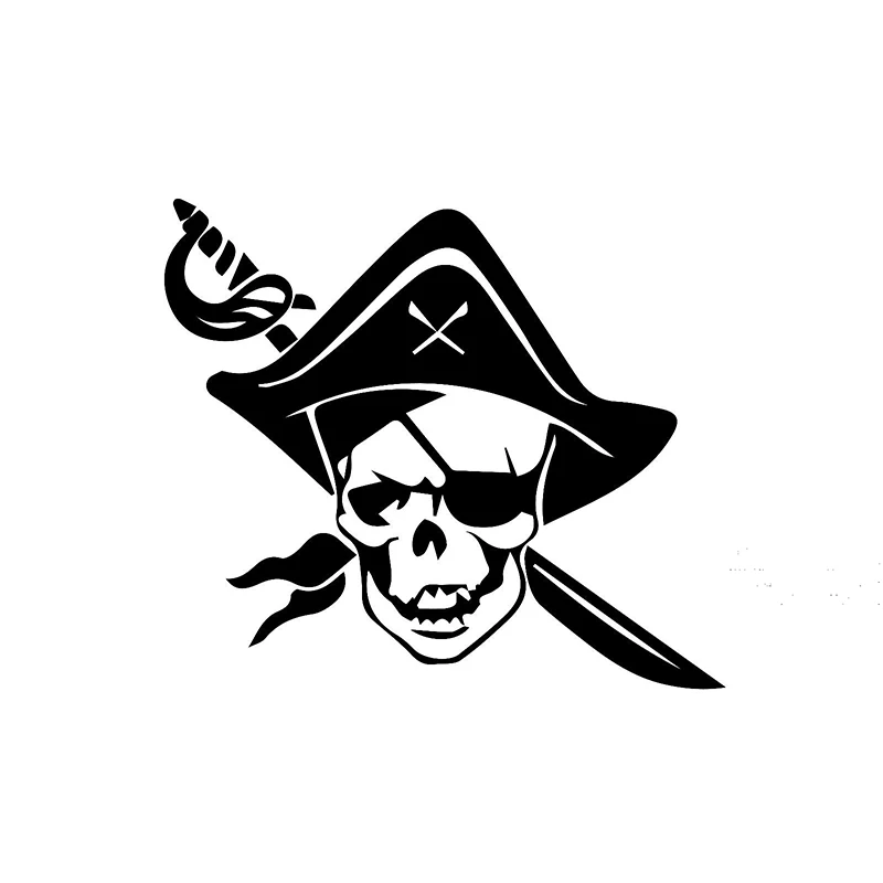 Эскиз грима пирата