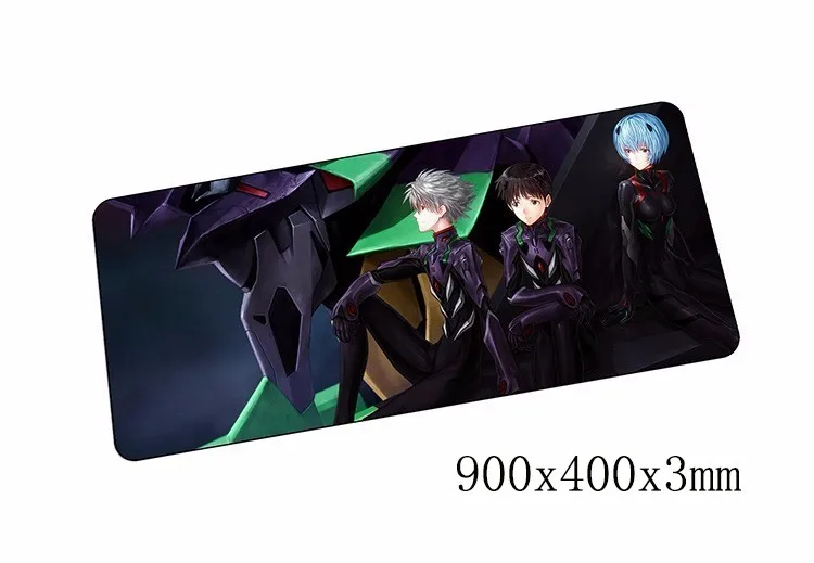 900x400x3 мм коврики для мыши evangelion Коврик для мыши notbook компьютерный коврик для мыши Аниме игровая мышь геймер клавиатура, мышка для ноутбука коврик - Цвет: Size 900x400x3mm