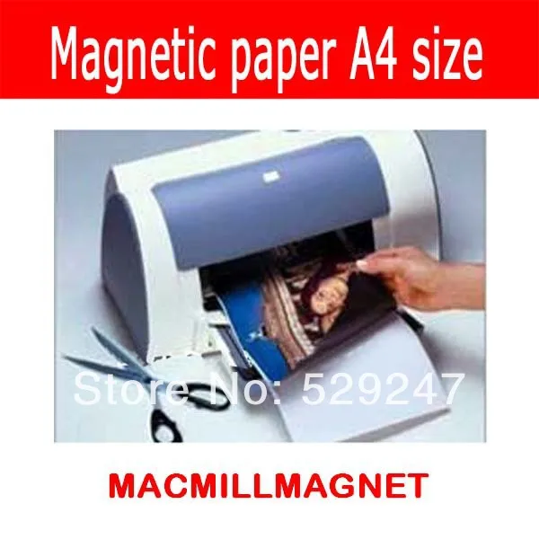 5PCS Magnetic Paper for printing picture, magnetic photo, white,  refrigerator magnet, Rubber Magnet, Plastic Magnet Paper - AliExpress