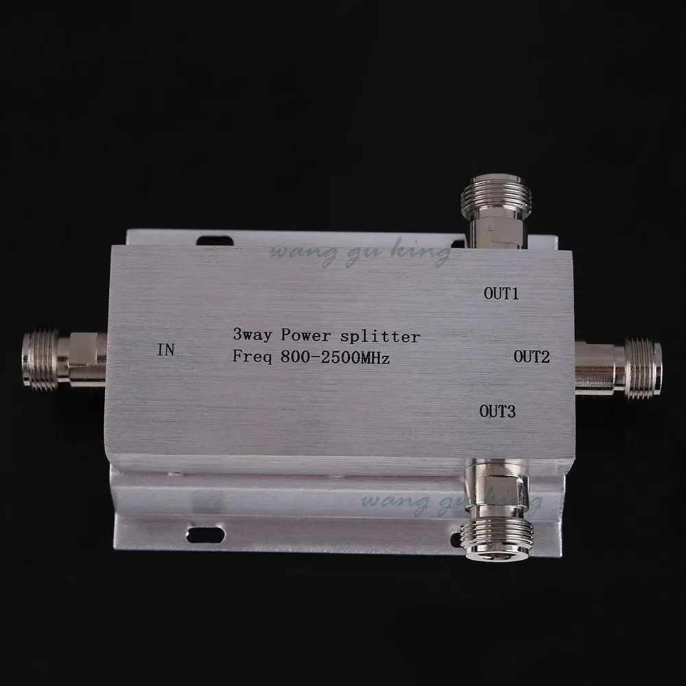 

New 3 Way N-Type Power Divider Splitter 800~2500MHz for GSM CDMA 3G signal booster repeater ,connect to indoor antenna