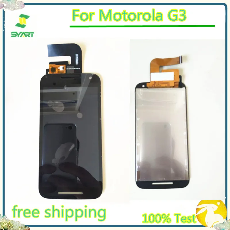 

100% Tested For Moto G3 LCD Display With Touch Screen Digitizer Assembly Without Frame For Motorola Moto G3 XT1544 XT1550 XT1540