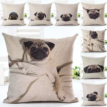 Pug Design Soft Cushions