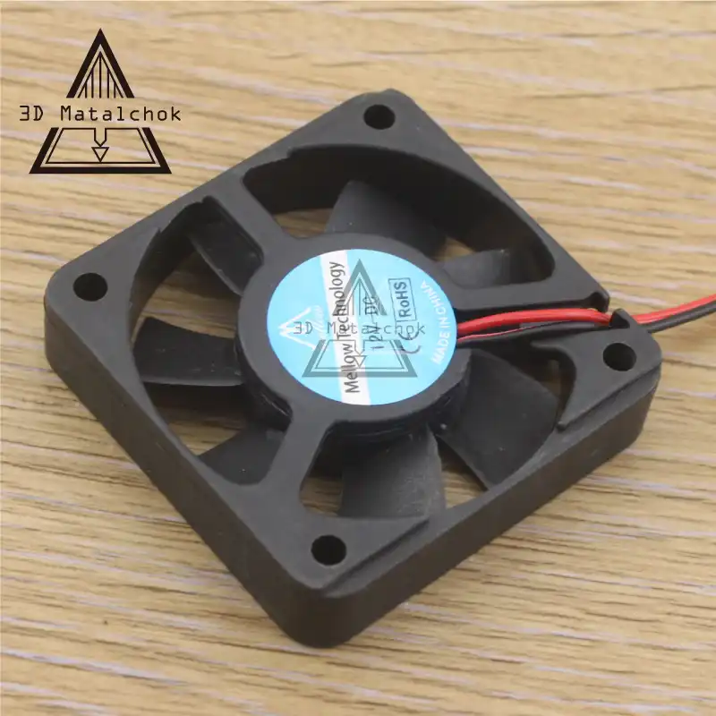 Лидер продаж! Вентилятор для 3D принтера 2pin ph 1 шт. 50 мм x 10 5010 постоянного тока 12 В/24