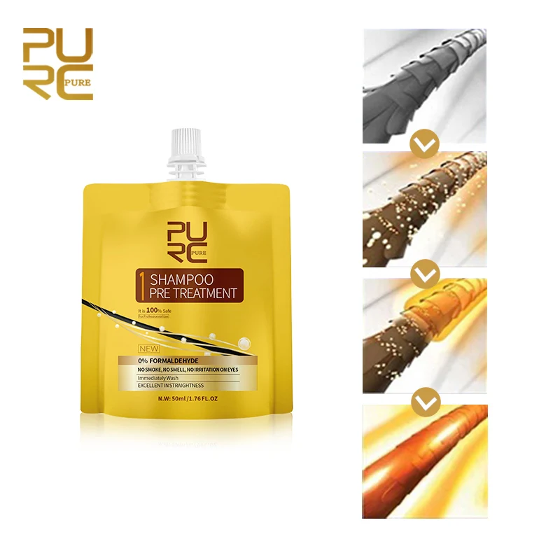 

PURC Purifying Shampoo hair treatment repair and straighten damage hair deeply clear hair Purifying Shampoo