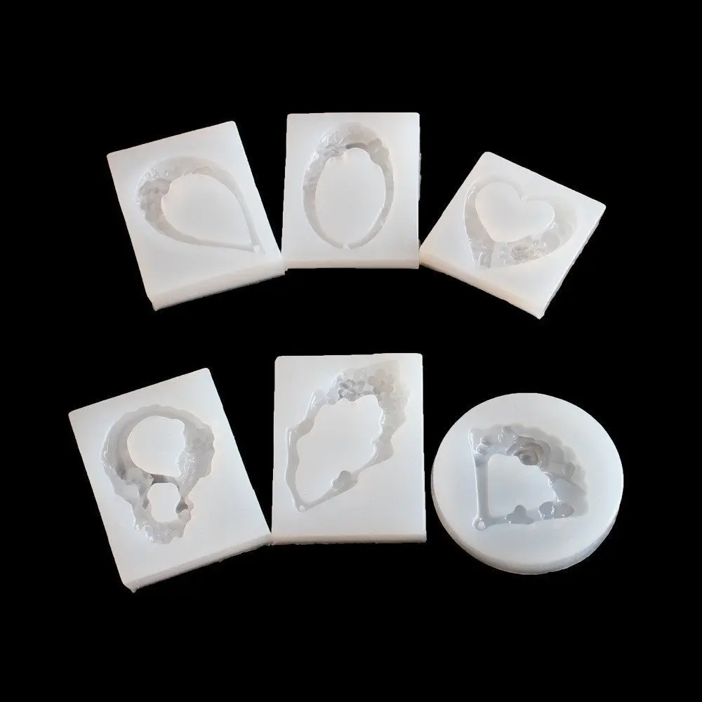 

Simulation Jade Key Pendant Silicone Mold DIY Decorating Clay Tool Jewelry Accessories Epoxy Resin Molds Cake Candy Mould Aouke