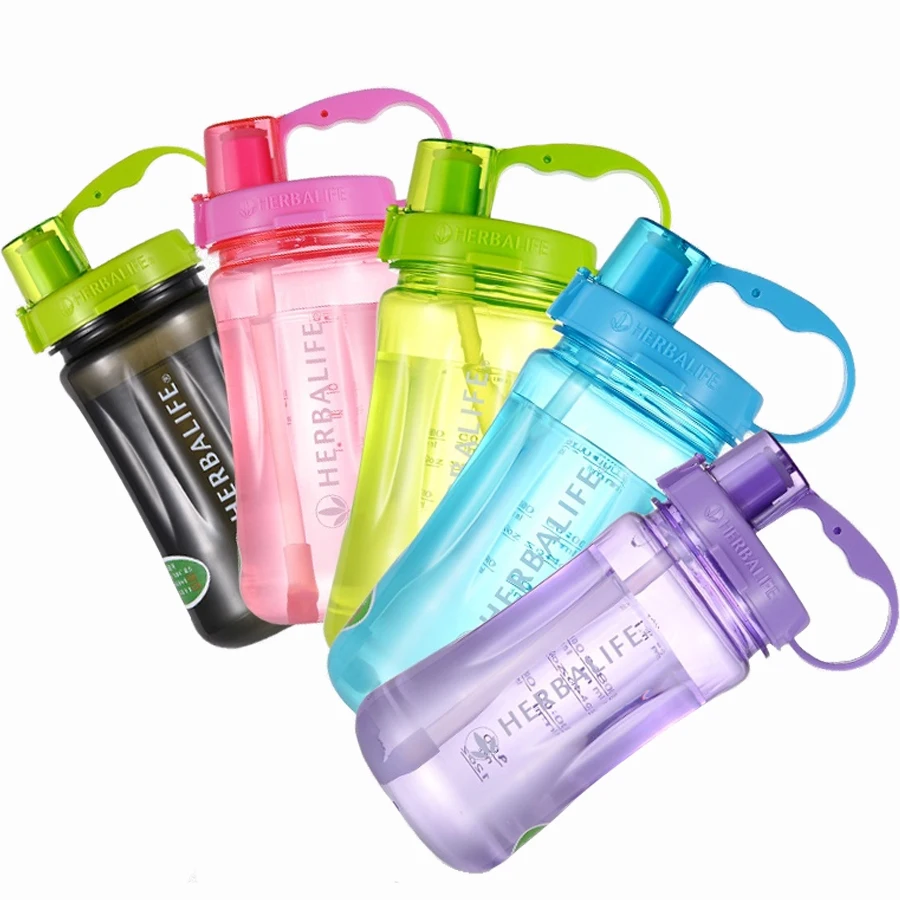 Многоцветный Herbalife 1000 мл и 2000 мл/64 унций встряхнуть спортивные бутылки с водой Тритан добавки Herbalife BPA-FREE