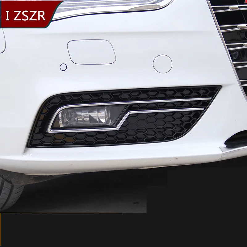 

Grille Front Fog Light Decorated Frame For Audi Q5 Q3 A6L A3 A4L Z2AAL342