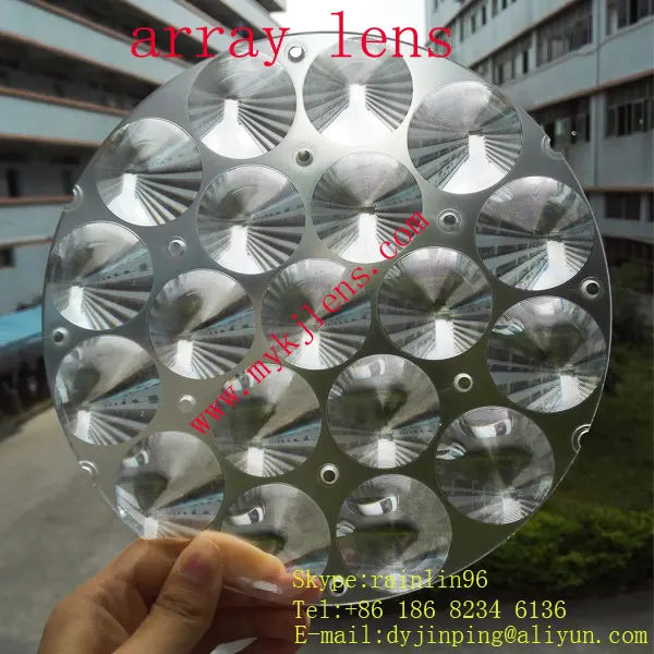 

19 Array type and Compound eye honey comb fresnel lens for slar energy ,stage light ,shoot light