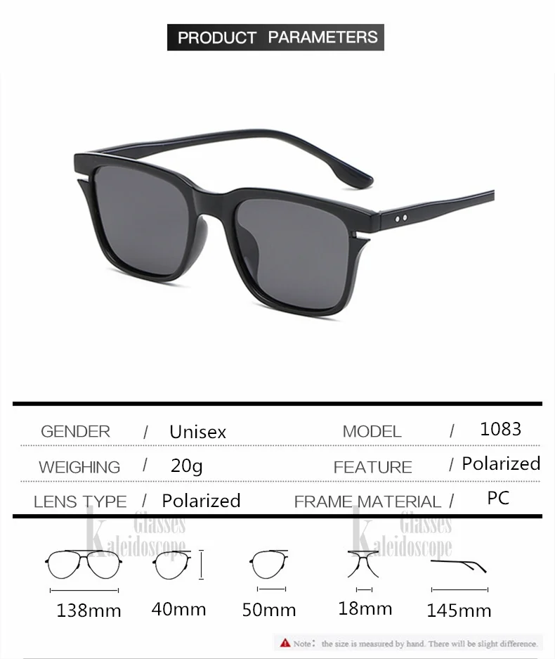 Поляризационные солнцезащитные очки для женщин и мужчин, модные квадратные брендовые дизайнерские Винтажные Солнцезащитные очки Polaroid для вождения, UV400, мужские очки