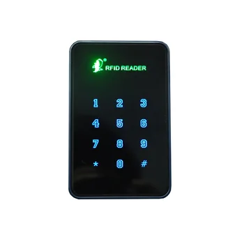 

Wiegand 13.56mhz Rfid IC Card Tag Reader Door Lock Controller With Password Touchscreen Keypad Standalone Access Control
