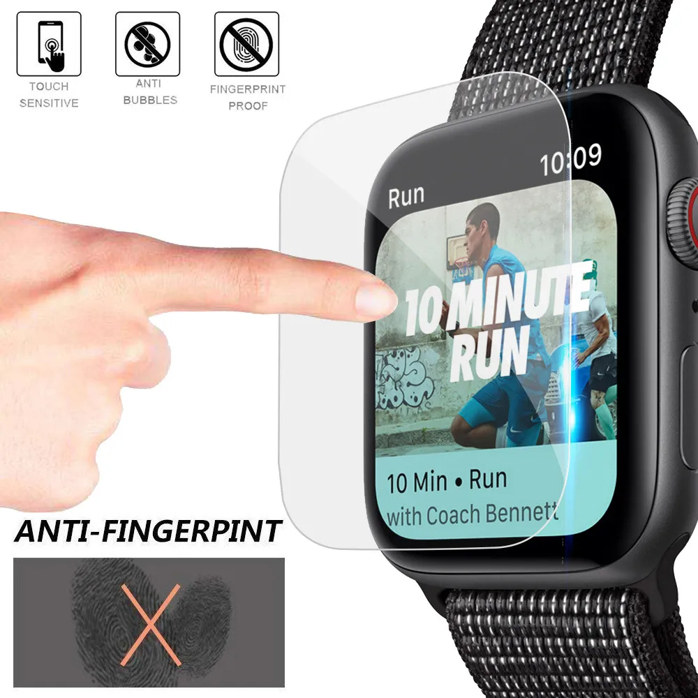 

Smartwatch Smartband Durable 5Pack HD Full Coverage TPU Screen Protector Film For Apple Watch Series 4 (44mm) Smart