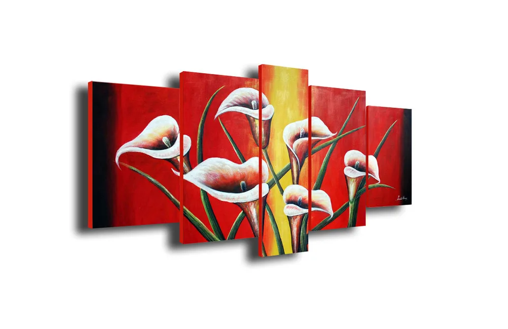 hand painted oil painting on canvas MODERN ABSTRACT HUGE WALL ART OIL