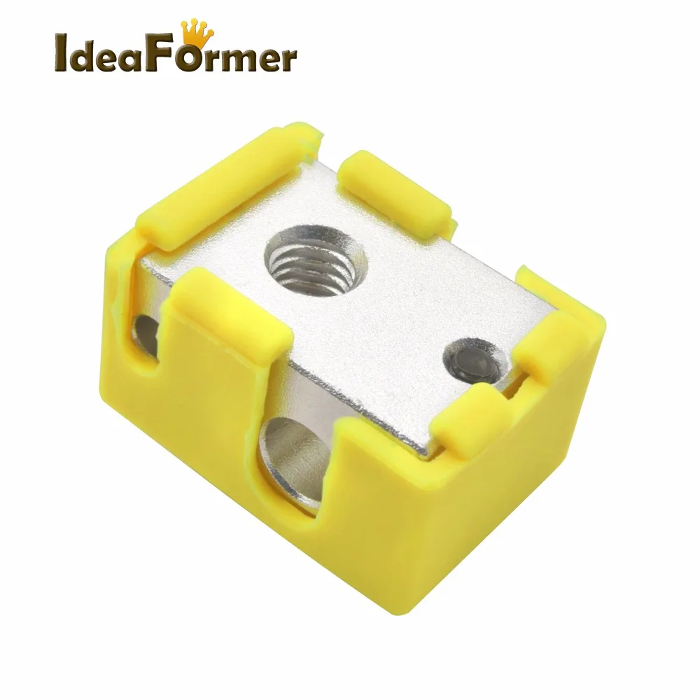 1 шт. V6 силиконовый чехол для 3D принтера поддержка PT100 Оригинальный J head hotend 75/3 0 мм