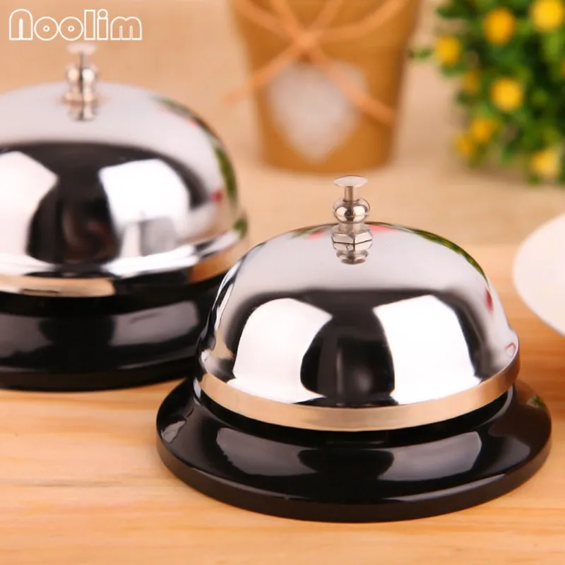 

NOOLIM New Fashion Restaurant Service Counter Table Stainless Steel Table Bell