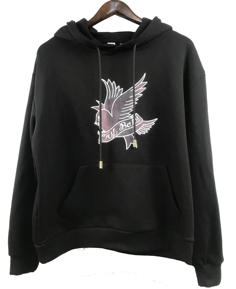 Shark Print 5 Lil Peep Hoodies Love Winter Men Sweatshirts Hooded Pullover Casual Men or Women Fashion Long Sleeve