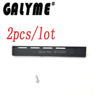

2pcs/lot New Arrival Black Hard Drive HDD Slot Door Cover Clip DVD Drive Cover Shell Replacement for PS3 Slim 2000 3000 Console