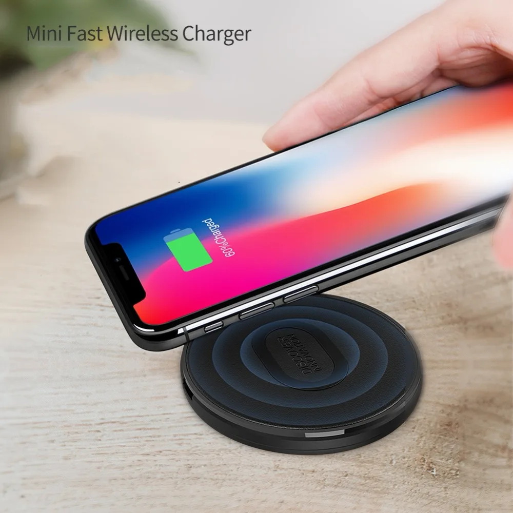 

Nillkin Mini 10W Fast QI Wireless Charger Pad for Samsung Galaxy Note 10 10+ S10 S10+ S9 S8 for iPhone 11 Xs Max X for Xiaomi 9