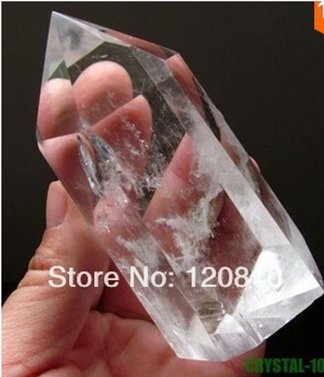 WBY---322 + Big Smoky Phantom Quartz Crystal Stone DT двойная заживляющая палочка | Дом и сад