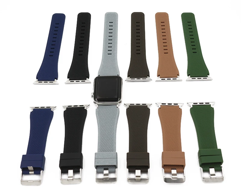 URVOI ремешок для apple watch series 1 2 3 спортивных часов iWatch Мягкая силиконовая Замена