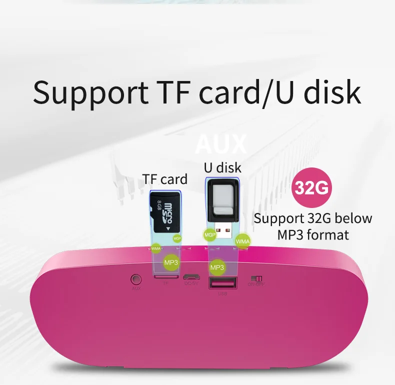 ZEALOT S9 Портативный беспроводной Bluetooth 4 0 динамик Поддержка TF карта AUX U диск FM
