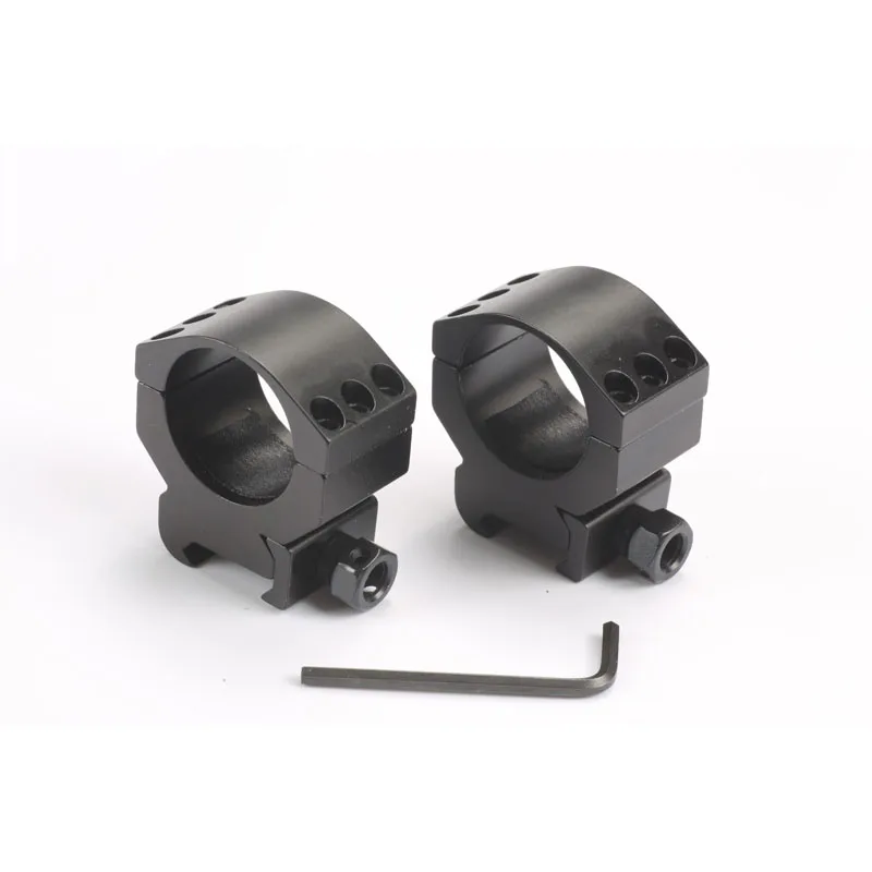 Tacticle Heavy Duty Low Profile 6 Bolts 30mm Scope Rings 20mm Picatinny Weaver Rail Rifle Scope Mount Hunting Caza Accessories
