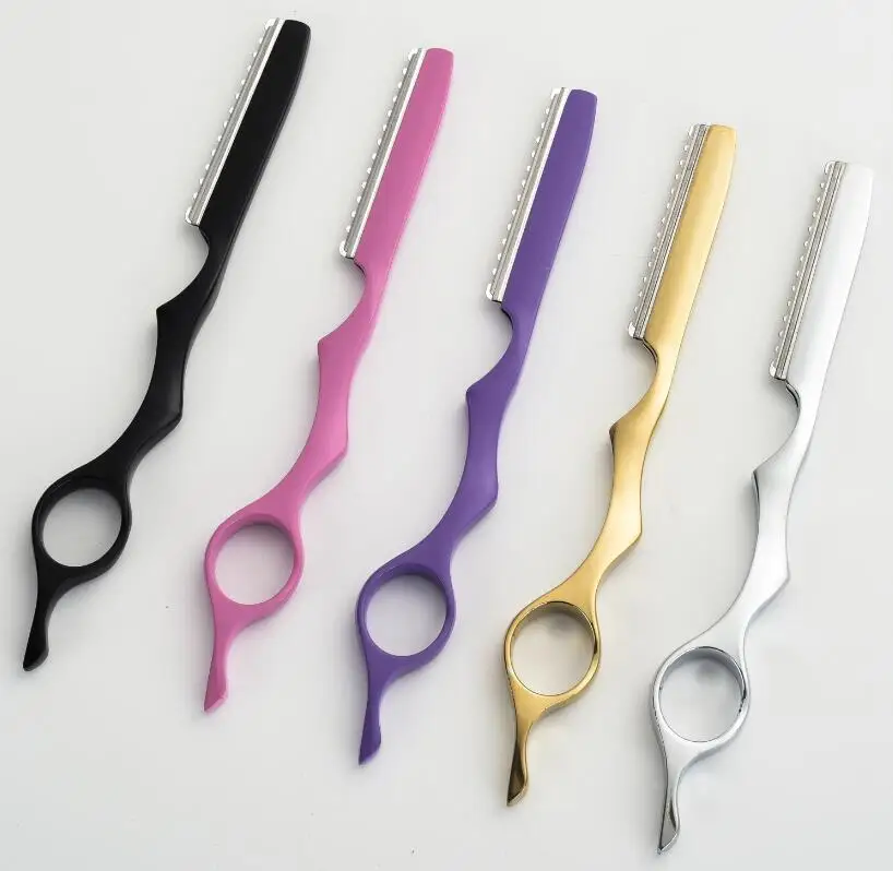 Buy 1 professional Hair Razor + 10pcs hair razor Blade