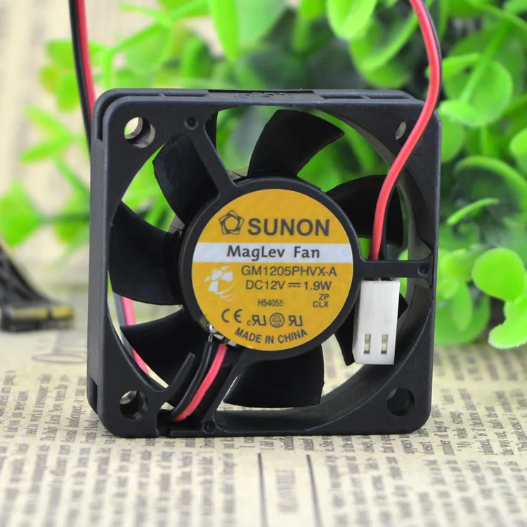 

Original built standard SUNON 5015 12V 1.9W GM1205PHVX-A hydraulic server axial fan