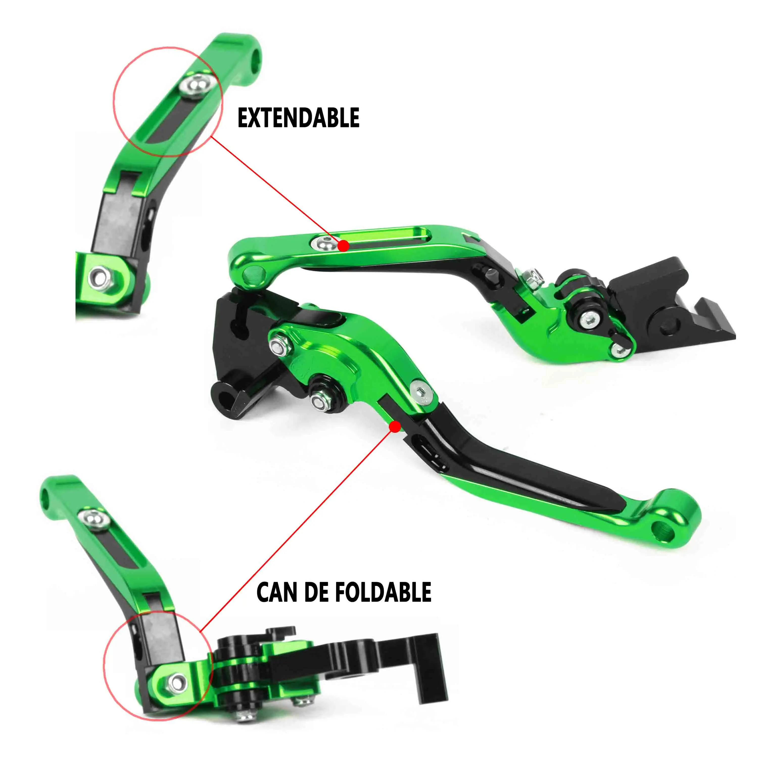 

For Kawasaki GTR1400/CONCOURS 14 2007-2016 Foldable Extendable Brake Clutch Levers CNC High-quality Folding&Extending Hot Sale