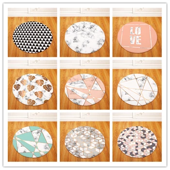 

Geometric Round Carpet Kids Play Tent Gym Rug Bedroom Living Room Coffee Table Floor Mats /Baby Crawling Carpets