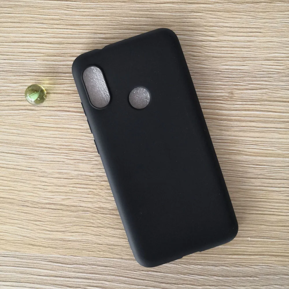 Чехол для Xiaomi Redmi Note 5 Global матовый яркий однотонный силиконовый мягкий чехол из