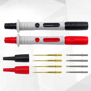 

22pcs New P1300D Replaceable Multimeter Probe Test Hook&Test Lead kits Banana Plug Alligator Clip Test stick