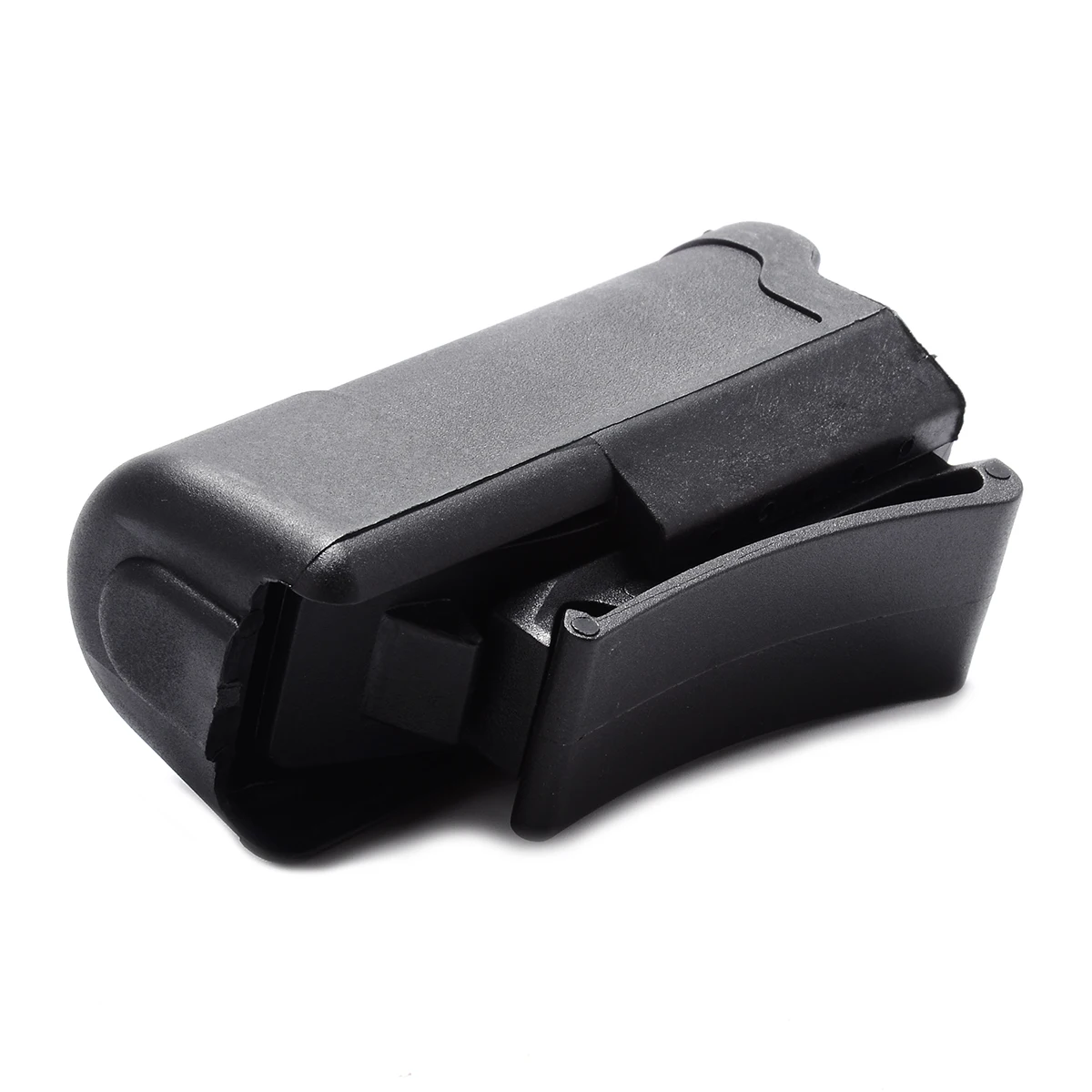 Universal Black Nylon Flashlight Holder Belt Case Bag Pouch Carry For LED Flashlight Torch