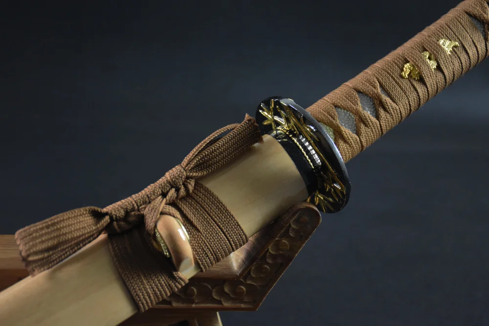 Ручная работа японский вакидзаси Самурай меч 1045 углеродистая сталь настоящий острый меч катана край