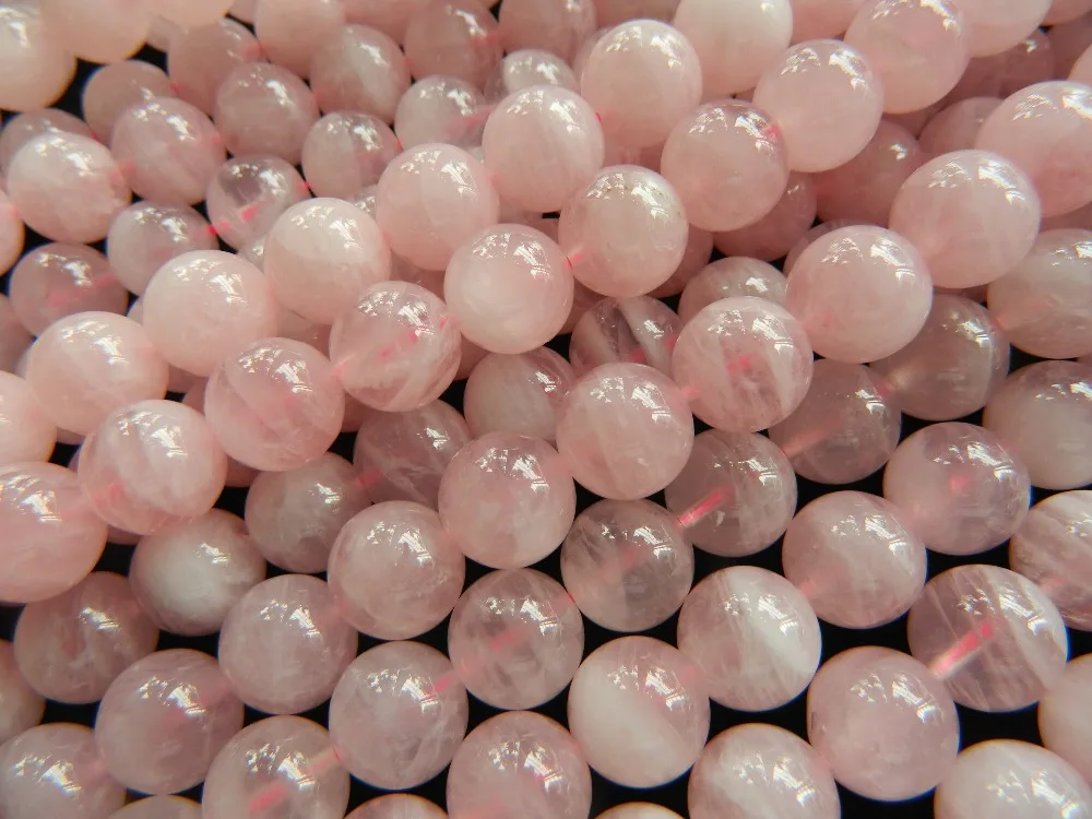 Meihan(2 нити/набор) натуральный мадагаскарский розовый кварц 8-8,5 мм круглые бусины для изготовления ювелирных изделий браслет своими руками