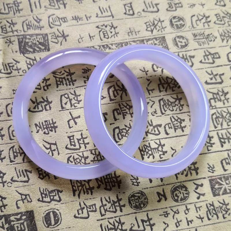 

Бразильский фиолетовый натуральный агат браслет, 3 размера в наличии, оптовая цена