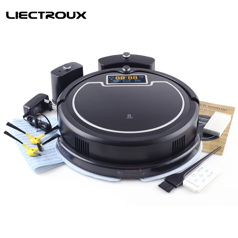 (Free to all)LIECTROUX B2005PLUS Wet and Dry Mop Robot Vacuum Cleaner