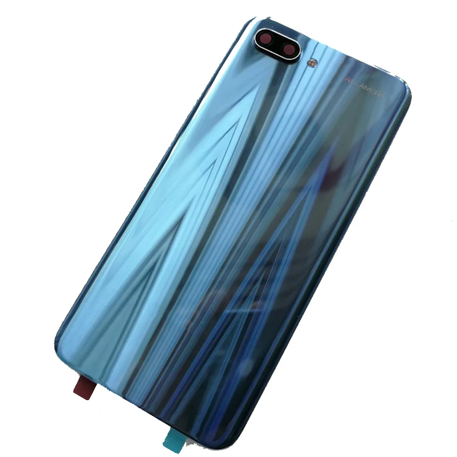 Для huawei Honor 10 крышка батареи с камерой стекло объектив для huawei Honor 10 крышка батареи задняя крышка Стекло чехол задняя крышка корпус дверь