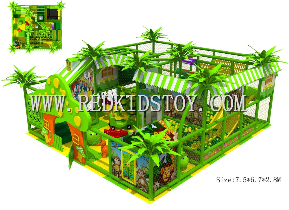 

New Design Children Playground Set Top Quality Kids Indoor Play Equipment Kindergarten Indoor Soft Play Ground HZ-150420