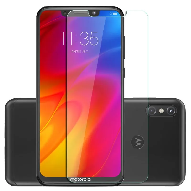 2 шт. закаленное стекло для Motorola One P30 Play защитная пленка Взрывозащищенная 9H Защита