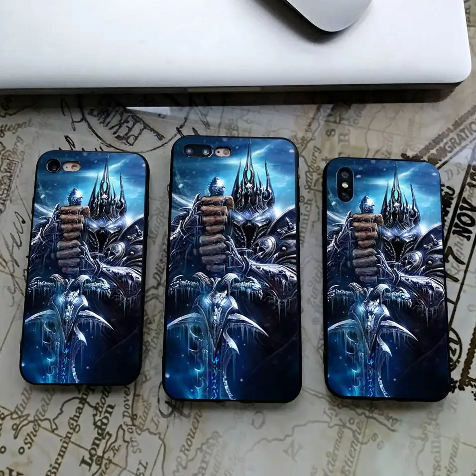 Чехол World Of Warcrafts, мягкий силиконовый чехол для iPhone 11 Pro X 5 S 5S XR XS Max 6 6S 7 8 Plus