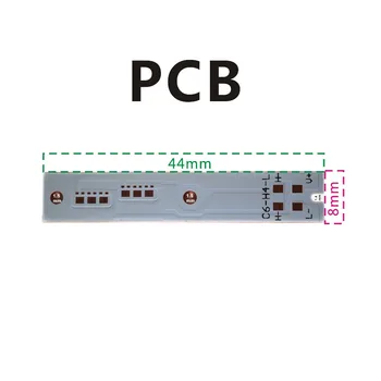 

12PCS ZES PCB LED 3PCS ZES Series connection 9V-10.2V