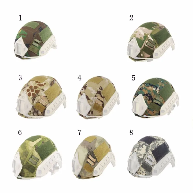 Military Helmet Cover Fast Helmet BJ/PJ/MH Multicam/Typhon Camo Emerson Paintball Wargame Army Airsoft Tactical Outdoor