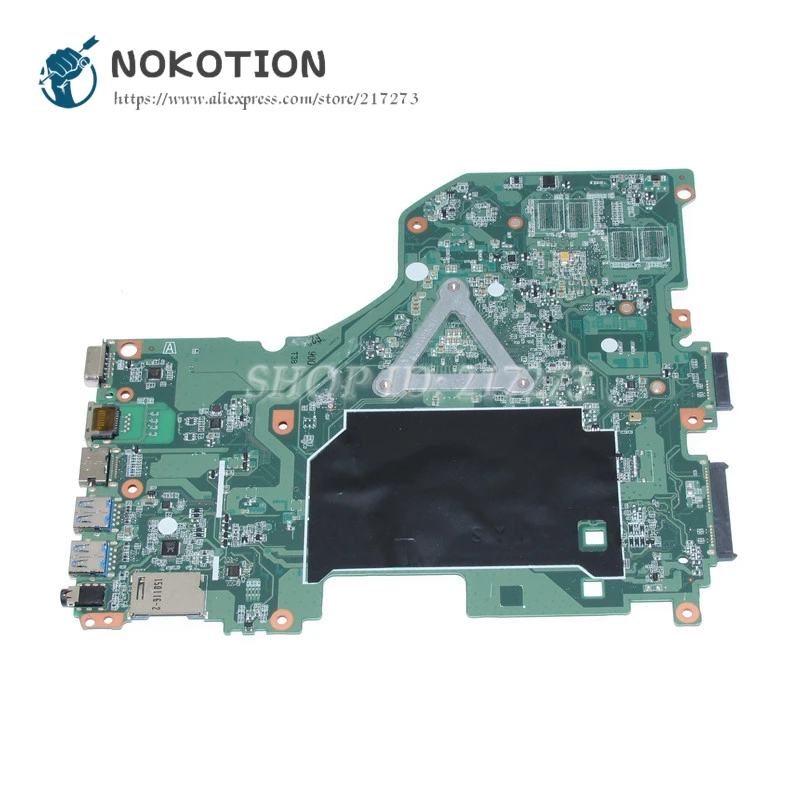 NOKOTION для Acer aspire E5 573 V3 574G Материнская плата ноутбука DA0ZRTMB6D0 N9VB5WW001 материнская I3 5005U