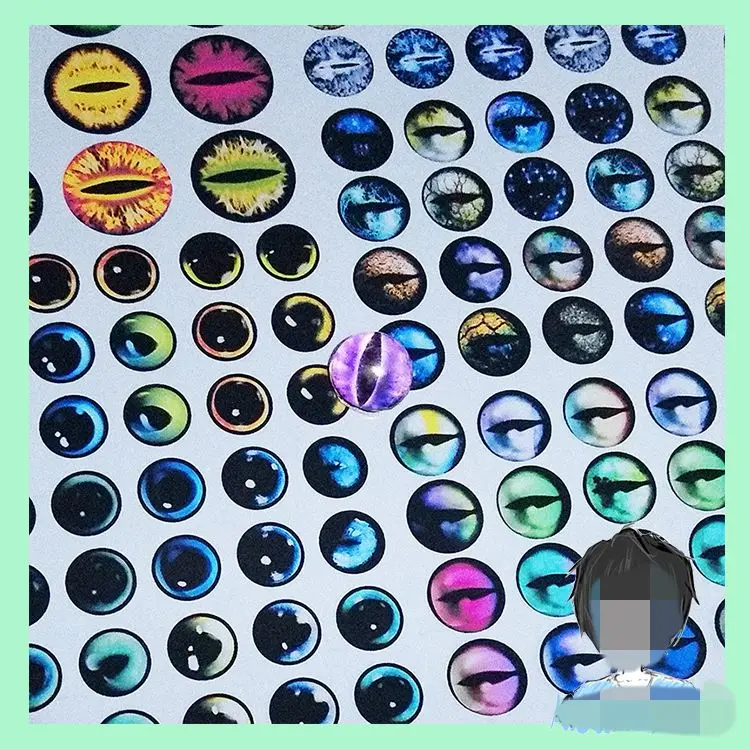 

1 pcs Cat Eye Longan beast eyes transparent material With use of epoxy Mold Making Mould Jewelry Tool filling for DIY jewelry