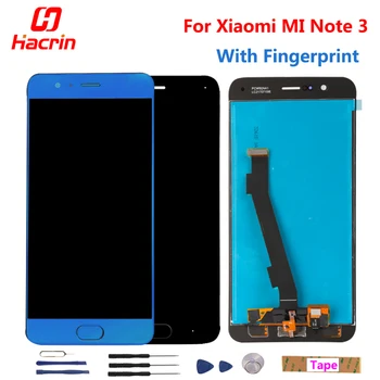 

For Xiaomi Mi Note 3 LCD Display Touch Screen 5.5" FHD Test Good Digitizer Assembly Replacement For Xiaomi Mi Note3