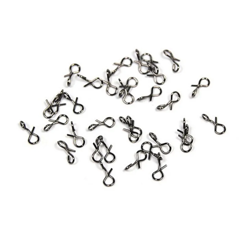 

Fishing fly Hook Lure Quick change connect snap Fly Fishing Snap Quick Change for Hook & Lures 50Pcs
