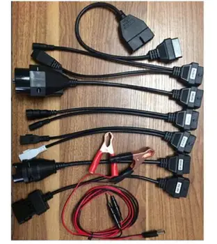 

Car Cables OBD OBD2 New vci VD DS150E CDP Cars Diagnostic Interface Tool Full Set 8 Car Cables For TCS CDP Pro plus Cables