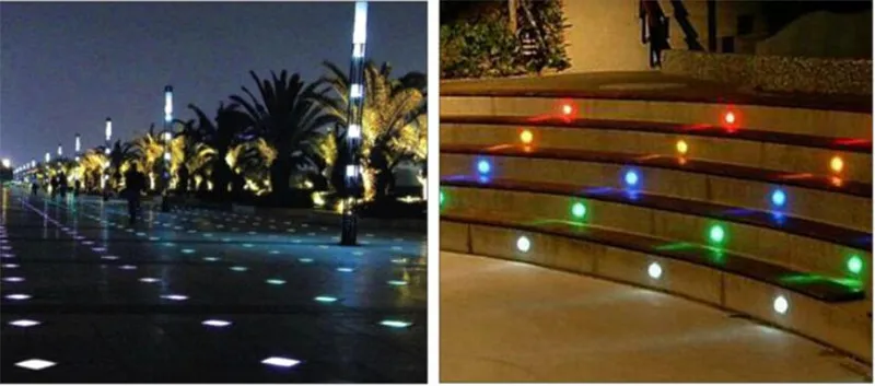 Luzes do Jardim Luzes de Quintal Lâmpadas à Prova Luz de Parede w ao ar Chão Subterrâneo Exterior 12 v 9 w 16 Livre Praça Enterrado d' Água Luz dc 14 de Parede Exterior Luzes de Quintal Dc